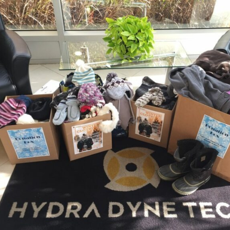 Partnership with Kiwanis Club: Coats for Families